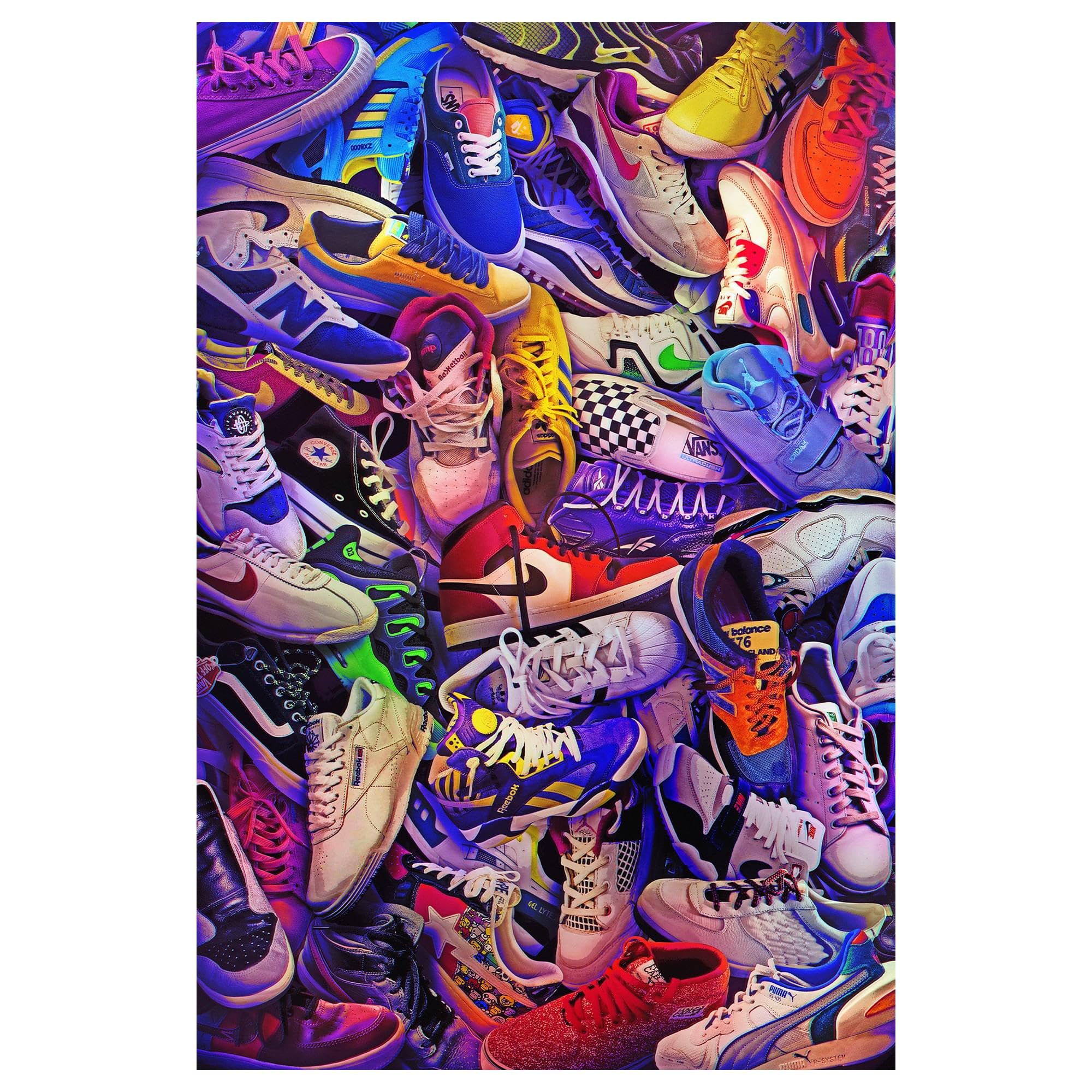 SNEAKER PUZZLE スニーカーパズル Amazon.com: Sneakerheads 1000-Piece Jigsaw Puzzle | Fun Brain